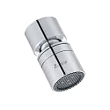 Acetap Chrome Finish Dual Flow Aerator with Adjustable Joint Perfect for Kitchen Tap Extension Experience 360 Degree Rotation and Compatibility with 22 MM Taps.