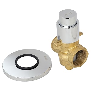 acetap fully brass 40 mm 112 bsp inlet female thread outlet male metropole auto closing system touch push button toilet flush valve durable easy installation 1 pcs