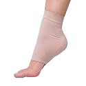 Achilles Heel Compression Padded Sleeve Socks for Bursitis, Tendonitis &amp; Heel Tenderness | Ankle Support &amp; Pain Relief for Men &amp; Women (1 Pair)