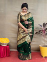 Achintyah Woven Banarasi Jacquard Saree