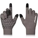 Achiou Winter Gloves for Men and Women, Touchscreen Soft Knit Gloves