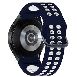 achor ach60 20mm no gap arc edge ni-ke air hole nylon velcro milanese heavy metal silicone watch straps compatible for samsung galaxy watch 4 band amp galaxy watch 5 band 44mm 40mmwatch 5 pro bands 45mmgalaxy watch 4 classic bands 46mm 42mm20mm sport strap wristbands for men women