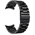 ACHOR ACH60 20MM No Gap Arc Edge Ni-ke Air Hole/ Nylon/ Velcro/ Milanese/ Heavy Metal/ Silicone Watch Straps Compatible for Samsung Galaxy Watch 4 Band &amp; Galaxy Watch 5 Band 44mm 40mm/Watch 5 Pro Bands 45mm/Galaxy Watch 4