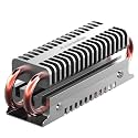 M.2 2280 SSD Heatsink, Aluminum Heat Sink for PCIe NVMe or SATA SSD with Silicone Thermal Pad