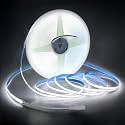 Aclorol 50FT COB Led Rope Light 6000K 24V Flexible COB Led Strip Light Cool White Super Bright for Bedroom TV Party Home Indoor Decor 15M LED Tape Light CRI85+ (Power Supply &amp; LED Dimmer Not Included)