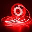 Aclorol Red COB LED Strip USB Powered TV LED Backlight 6.56FT/2M 640 LEDs