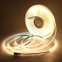 Aclorol COB Led Strip Lights 24V 32.8ft Led Strips Lights 3000K Warm White 320Leds/m CRI85+ Flexible LED Tape Lighting for Bedroom TV Party Home Indoor Decor 10M(Power Supply&amp;LED Dimmer Not Included)