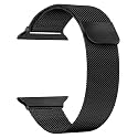 ACM Watch Strap Slide Magnetic Loop compatible with Crossbeats Ignite S5 Smartwatch Luxury Metal Chain Band