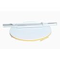 ACMART Chakla Belan for Kitchen Rolling Pin Board/Roti Maker/Chakla/Chapati Maker for Home &amp; Kitchen | Finished Marble and Transparnet Roti Maker (D6)