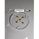 ACMART Chakla Belan for Kitchen Rolling Pin Board/Roti Maker/Chakla/Chapati Maker for Home & Kitchen | Finished Marble and Transparnet Roti Maker (D2)