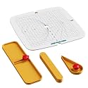 ACMER Cardboard Tools for Kids, Safe DIY Cardboard Construction Tool Kit, Cardboard Cutter for Kids Toy for Boys and Girls, Perfect for Family, Friends, Creativity Projects 3D Models, Pink