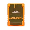 Acogedor PS2 SIO Memory Card Adapter, For MX4SIO, Orange