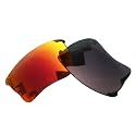 ACOMPATIBLE Replacement Lenses for Oakley Quarter Jacket Sunglasses OO9200