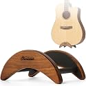 Acoustic Guitar Stand, Clip-On Self-Standing Solid Wood Guitar Stand, Portable Lightweight Guitar Stand Floor, Guitar Holder for Travel and Stage, Gift for Acoustic, Classic and Folk Guitar L-Size