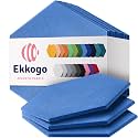 Acoustic Panels 12-Pack - 14"X12.1"X0.4" Soundproof Wall Panels - High Density Sound Dampening - Grand Blue Hexagon