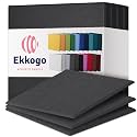 Acoustic Panels 12-Pack Soundproof Wall Panels 12"X12"X0.4" Sound Panels High Density Sound Dampening Panels - [Dark Gray Square]