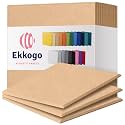 Acoustic Panels 12-Pack Soundproof Wall Panels 12"X12"X0.4" Sound Panels High Density Sound Dampening Panels - [Soft Camel Square]