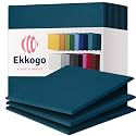 Acoustic Panels 12-Pack Soundproof Wall Panels 12"X12"X0.4" Sound Panels High Density Sound Dampening Panels - [Ocean Turquoise Square]