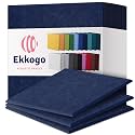 Acoustic Panels 12-Pack Soundproof Wall Panels 12"X12"X0.4" Sound Panels High Density Sound Dampening Panels - [Denim Blue Square]