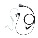 Acoustic Tube Headset Compatible with Motorola CLS1410 CP200 Radio
