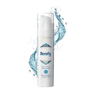 acrofy moisturizer for acne-prone skin sebum control formula helps reduce acne redness oil-free matte effect 24 hours moisturization 50g