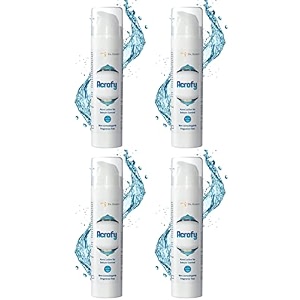 acrofy moisturizer for acne-prone skin sebum control formula helps reduce acne redness oil-free matte effect 24 hours moisturization 50g x pack of 4