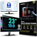 Acrylic 23 Inch Computer Privacy Screen Filter for Widescreen Computer Monitors - 20.6" x 12" (524 x 306mm) - Monitor Frame Hanging Type