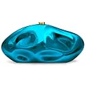 Acrylic Clutch Purse for Women Evening Bag, Irregular Shell Acrylic Purse Box Clutch with Chain for Party Wedding Prom