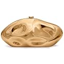 Acrylic Clutch Purse for Women Evening Bag, Irregular Shell Acrylic Purse Box Clutch with Chain for Party Wedding Prom