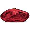 Acrylic Clutch Purse for Women Evening Bag, Irregular Shell Acrylic Purse Box Clutch with Chain for Party Wedding Prom