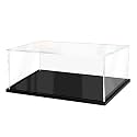 Acrylic Display Case for Lego Collectibles, Clear Glass Box 18x8x6in