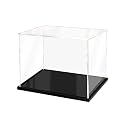Acrylic Display Case for Lego Collectibles, Clear Box 11.8x6x9.8in