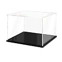 Acrylic Display Case for Lego Collectibles, Clear Box 12x10x10in