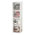 Acrylic Motorcycle Helmet Display Case - Protective Storage Cabinet for Collectible Helmets, Dustproof Showcase for Displaying and Preserving Helmets