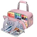 Acrylic Paint Organizer Bag for up to 54 Bottles (2 oz), Art Supply Storage