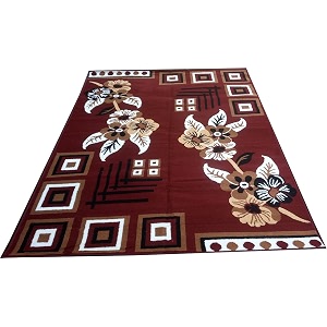Acrylic Rectangular Carpet for Hall Mat