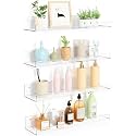 Acrylic Shelves for Wall Storage 15 inches