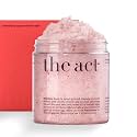 THE ACT Detox Organic Body Scrub with Himalayan &amp; Sea Salt - Anti Cellulite Nourishing Restores Cleanser Scrubs for Legs, Feet, Hands - Gifts for Women Men, Home Spa Care, Vegan (10.58 Oz, Grapefruit)