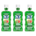 ACT Kids Anticavity Fluoride Mouthwash, Sugar &amp; Alcohol Free Mouth Rinse Strengthens Teeth, Wild Watermelon, 16.9 Fl Oz (Pack of 24)