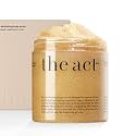 THE ACT Sugar Exfoliating Body Scrub – Natural Body Polish for Smooth Skin – Gentle Skin Care with Shea, Almond, Macadamia, Green Coffee, Vegan – Self Care Gift for Women