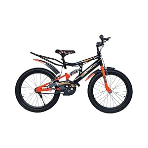 unisex xender 20t sports cycle for kids with rear suspension for 7-10 years age group