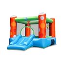 ACTION AIR Bounce House, Inflatable Bounce House with Air Blower, Bouncy Castle with Durable Sewn and Extra Thick, Family Backyard Jump House, Great Gift for Kids