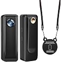 Action Camera 128GB, 4K 30FPS Body Camera, Hands Free Sports Camera with Magnetic Back Clip, Action Camcorder with Audio and Video Recording for Traveling Cycling Vlogging