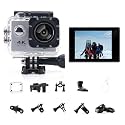 Action Camera for Yamaha Tmax530 Tmax 530 TMax 530, with 4K Recording Support, EIS Sports Helmet Motorcycle Camera, Loop Recording, Time-Lapse, Playback,B Grey