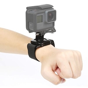 action pro 360-degree rotation wrist strap mount compatible with gopro-1312111098765433insta 360sjcamyieken action camera