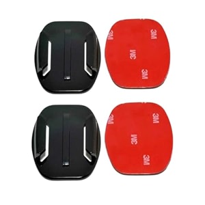 action pro 3m flat adhesive sticky mount compatible with gopro hero 1312111098765433 dji osmo insta360 sjcam yi amp eken action cameras pack of 2