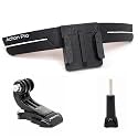Action Pro 3M Helmet Chin Mount Strap Compatible with GoPro Hero 13/12/11/10/9/8/7/6/5/4, Insta360, SJCAM &amp; DJI Osmo Action Cameras and Smartphones