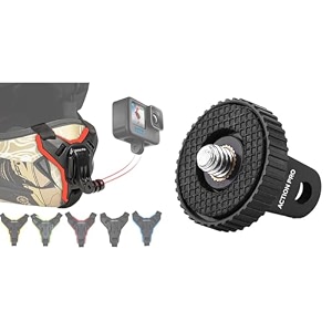 action pro made in india helmet chin mount strap compatible with all smartphones hero 12 11 10 9 8