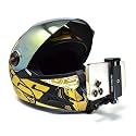 Action Pro Helmet Chin Strap Mount with Mobile Holder &amp; Screw Compatible with All Smartphones and GoPro 13 12 11 10 9 8 7 5 4 | SJCAM | DJI Osmo | Insta360 X4 X3 X2 &amp; Other Action Cameras