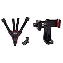 Action Pro™ Helmet Chin Mount Strap Compatible with All Smartphones GoPro Hero &amp;&amp; Made in India (6-Month Warranty) Universal 360 Tripod Adapter | Phone Tripod Mount | Cell Phone Holder Mount